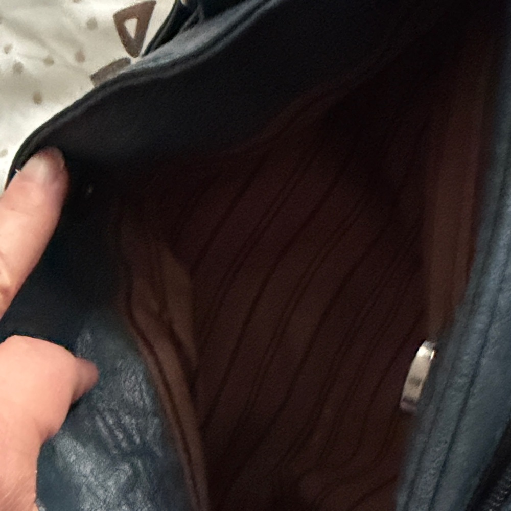 Blue Soft Satchel Bag - Picture 4 of 11